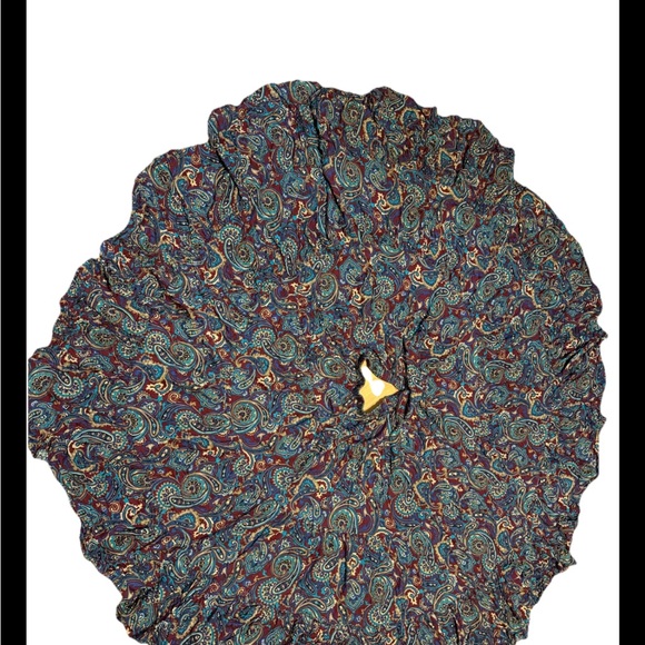 Prairie Fire Sun Valley, Idaho Full Skirt Goblincore Country Hippie - Picture 4 of 8